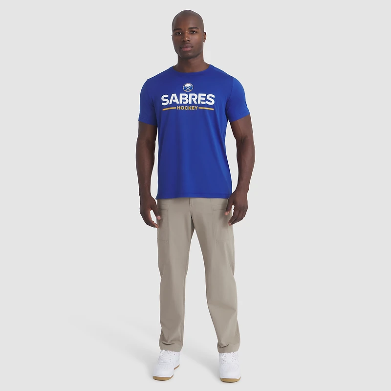 Men's Fanatics Royal Buffalo Sabres Authentic Pro Rink Tech T-Shirt