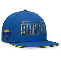 Men's Fanatics Royal Buffalo Sabres Fundamental Gino Stack Snapback Hat