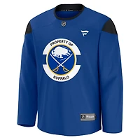 Maillot d'entraînement Fanatics Royal Buffalo Sabres pour homme