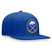 Casquette Snapback Fanatics Royal Buffalo Sabres pour hommes avec logo principal