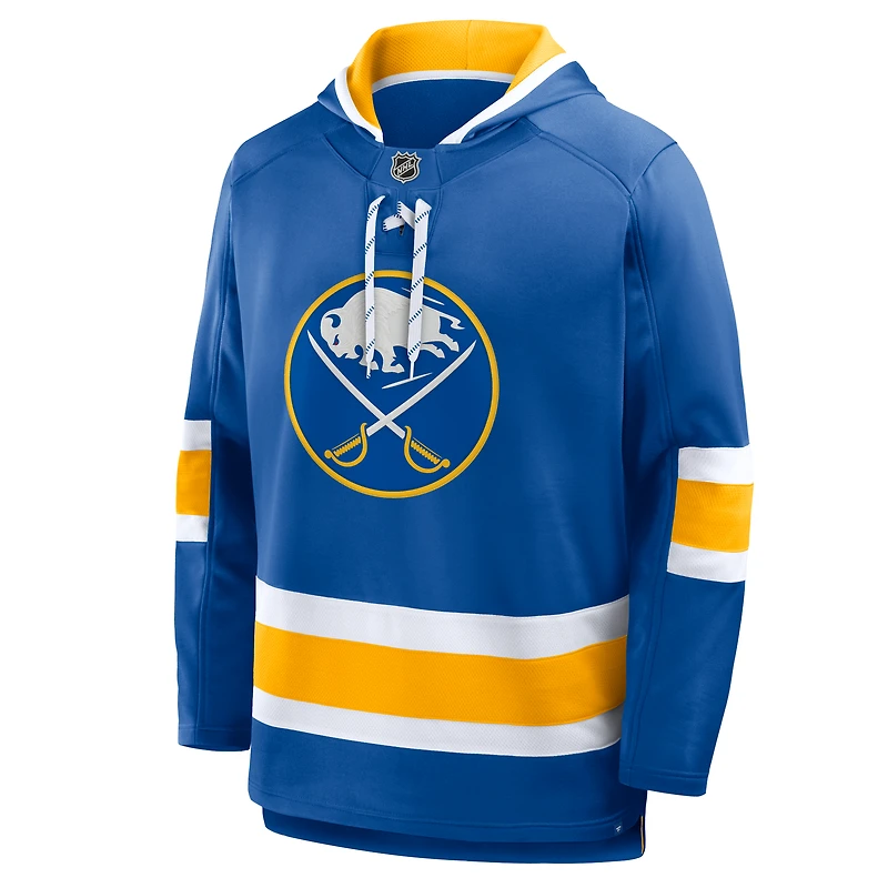 Men's Fanatics Royal Buffalo Sabres Prime Time Fleece Hoodie