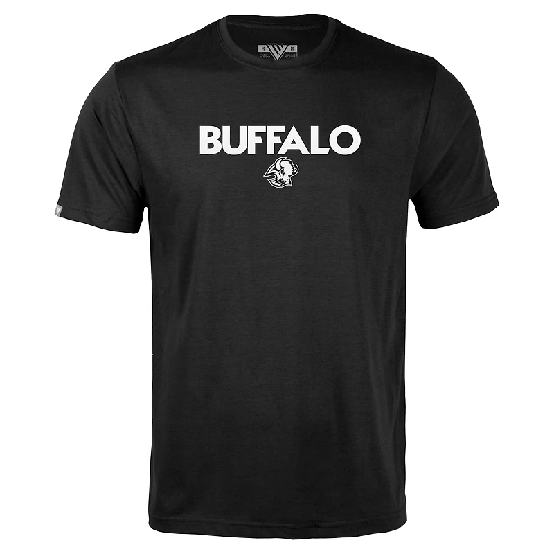 T-shirt capsule Richmond City pour homme Levelwear Black Buffalo Sabres
