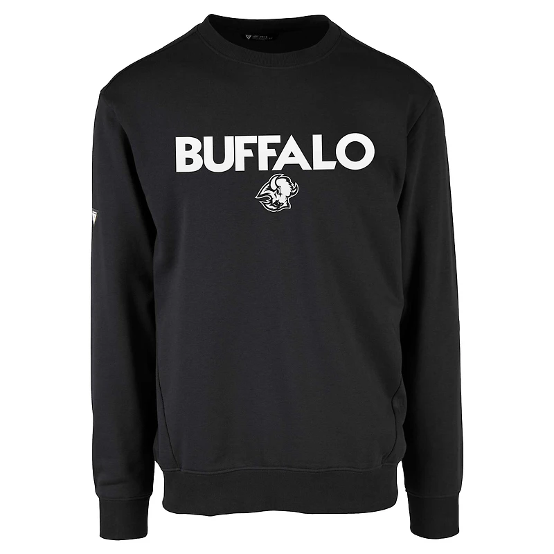 Men's Levelwear  Black Buffalo Sabres Zane City Capsule Pullover Sweatshirt