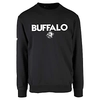 Men's Levelwear  Black Buffalo Sabres Zane City Capsule Pullover Sweatshirt