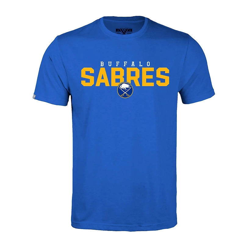 T-shirt Levelwear Rasmus Dahlin Royal Buffalo Sabres Richmond pour homme, avec nom et numéro