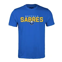 T-shirt Levelwear Rasmus Dahlin Royal Buffalo Sabres Richmond pour homme, avec nom et numéro