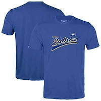 T-shirt rétro pour homme Levelwear Royal Buffalo Sabres Richmond Team 2.0
