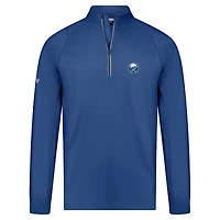 Pull-over zippé quart de tour Theory Insignia Core Raglan pour homme Levelwear Royal Buffalo Sabres