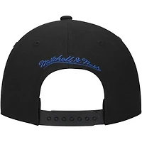 Casquette Snapback Core Team Script 2.0 noire des Sabres de Buffalo Mitchell & Ness pour hommes