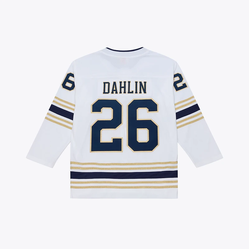 Maillot de jeu puissance Mitchell & Ness Rasmus Dahlin blanc des Sabres Buffalo 2019 pour hommes
