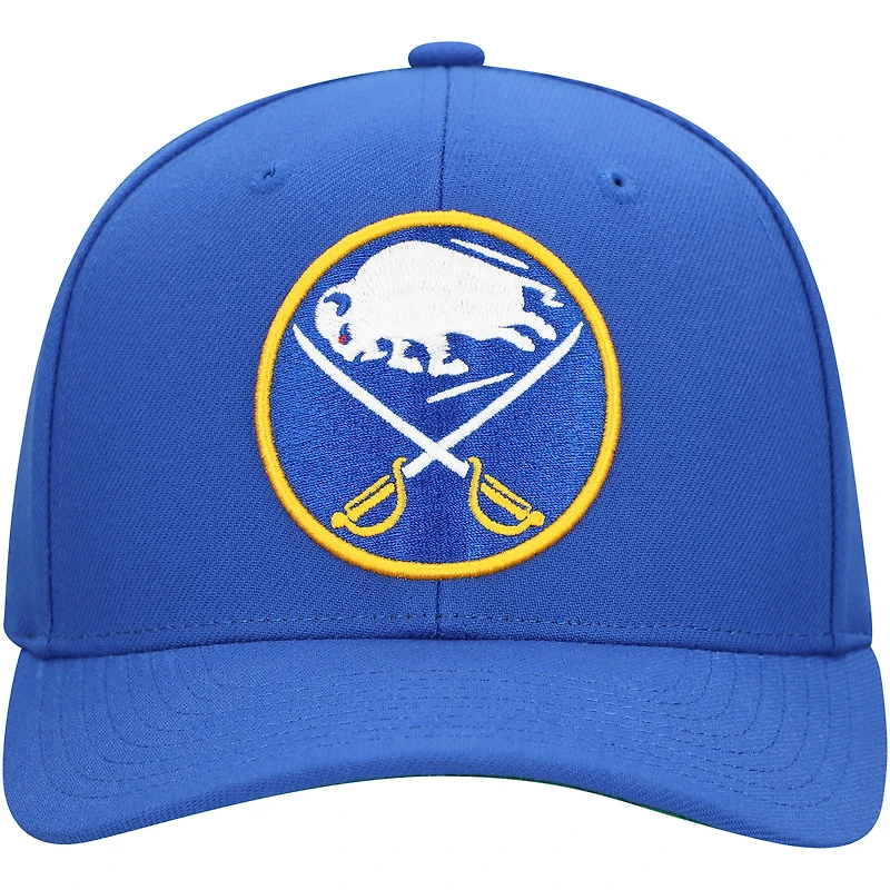 Casquette ajustable Mitchell & Ness Royal Buffalo Sabres Core Team Ground Pro pour homme