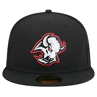 Men's New Era  Black Buffalo Sabres Core 59FIFTY Fitted Hat