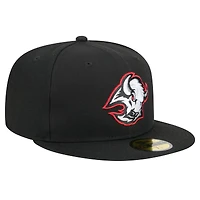 Men's New Era  Black Buffalo Sabres Core 59FIFTY Fitted Hat