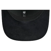 Men's New Era  Black Buffalo Sabres Quilted Nylon 9SEVENTY Adjustable Trucker Hat