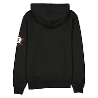 Sweat à capuche New Era pour homme, couleur crème, motif Buffalo Sabres Wagon Defender