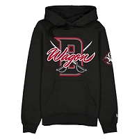 Sweat à capuche New Era pour homme, couleur crème, motif Buffalo Sabres Wagon Defender