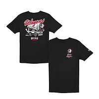 Men's New Era Black Buffalo Sabres Wagon Defender T-Shirt