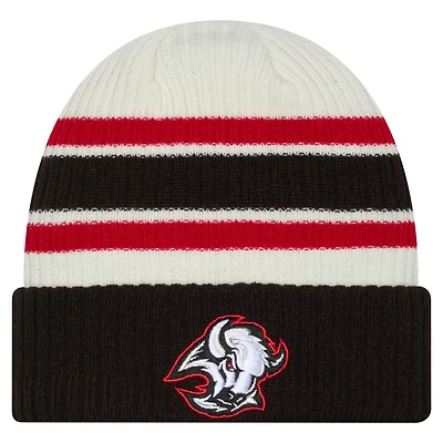 Bonnet à revers vintage Buffalo Sabres crème/noir pour homme de New Era