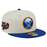 Men's New Era  Cream Buffalo Sabres 250th Anniversary of the United States Two-Tone 59FIFTY Fitted Hat