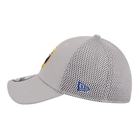Men's New Era  Gray Buffalo Sabres Logo 39THIRTY Flex Hat