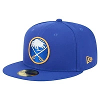 Men's New Era  Royal Buffalo Sabres Core 59FIFTY Fitted Hat