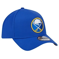 Men's New Era  Royal Buffalo Sabres Core A-Frame 9FORTY Adjustable Hat