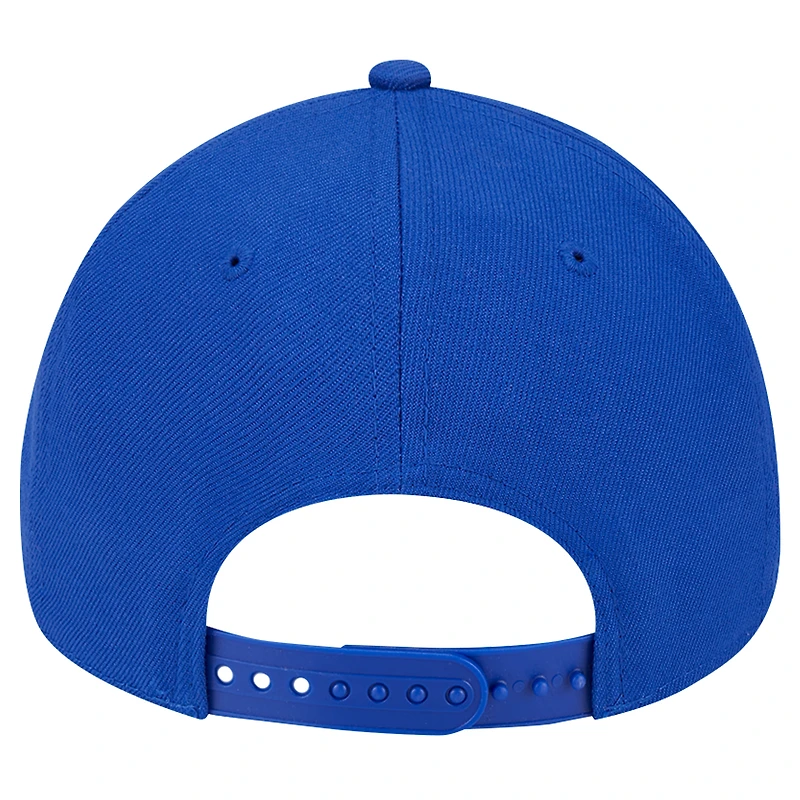 Men's New Era  Royal Buffalo Sabres Core A-Frame 9FORTY Adjustable Hat