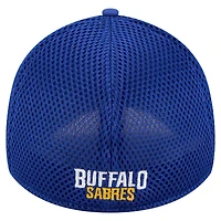 Casquette linéaire 39THIRTY Flex Royal Buffalo Sabres de New Era pour homme