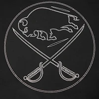 Men's Pro Standard  Black Buffalo Sabres Paint the City Pullover Hoodie