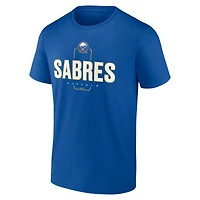 Men's Royal Buffalo Sabres Custom Midfielder T-Shirt