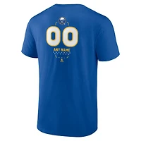 Men's Royal Buffalo Sabres Custom Midfielder T-Shirt