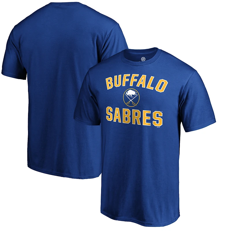 Men's  Royal Buffalo Sabres Victory Arch T-Shirt