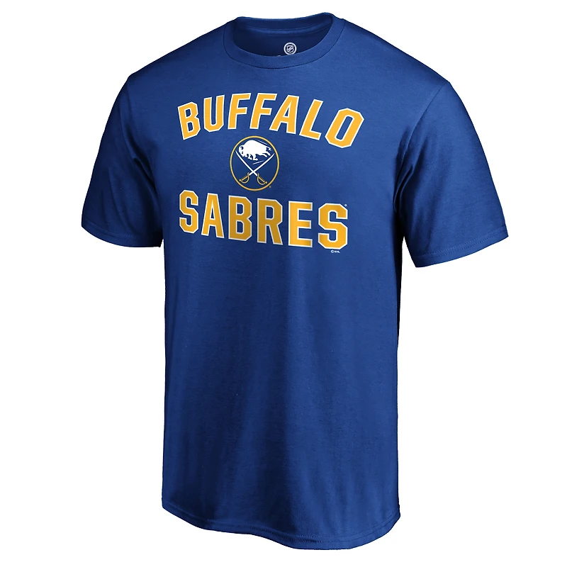 Men's  Royal Buffalo Sabres Victory Arch T-Shirt