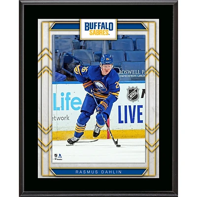 Plaque de joueur sublimée Rasmus Dahlin Buffalo Sabres 10,5" x 13"