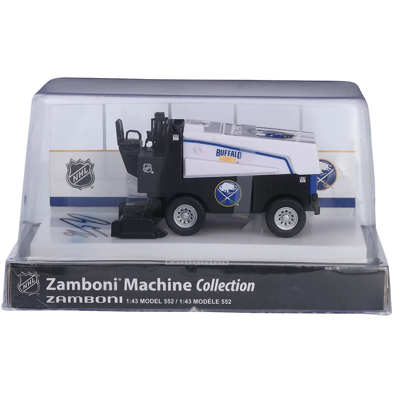 Rasmus Dahlin Buffalo Sabres Zamboni moulée sous pression à l'échelle 1:43 autographiée