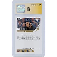Rasmus Dahlin Buffalo Sabres Autographed 2018-19 Upper Deck Parkhurst Silver Ink #340 CGC Fanatics Witnessed Authenticated Auto 10 Rookie Card