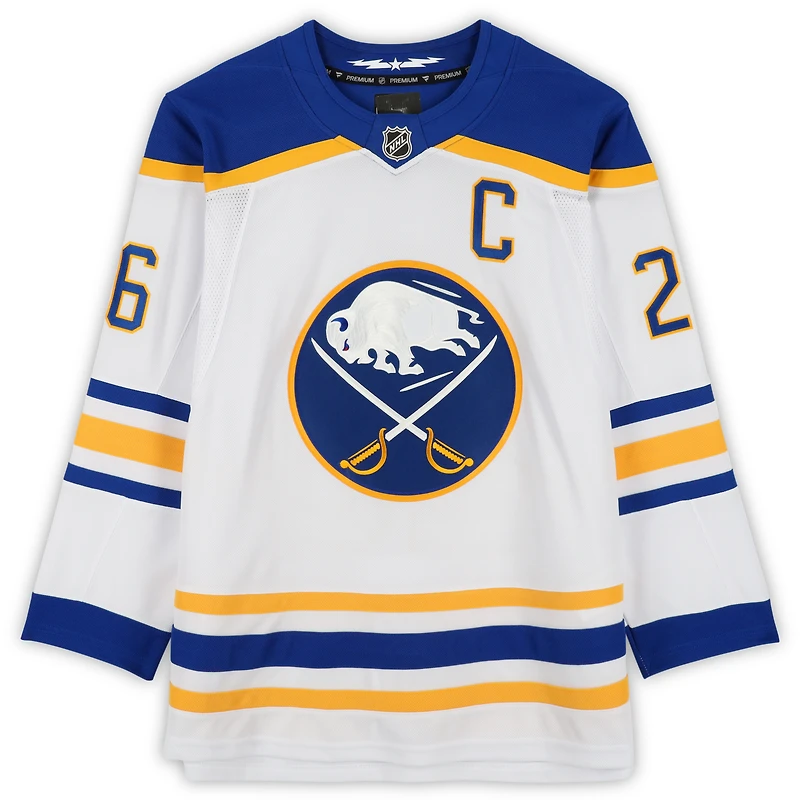 Rasmus Dahlin Buffalo Sabres Autographed White Fanatics Premium Jersey 
