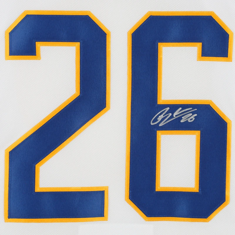 Rasmus Dahlin Buffalo Sabres Autographed White Fanatics Premium Jersey 