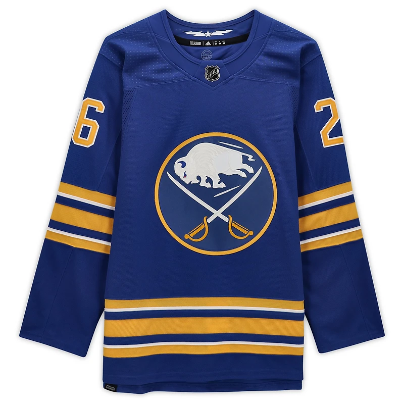 Rasmus Dahlin Royal Buffalo Sabres Autographed adidas 2020 Model Authentic Jersey
