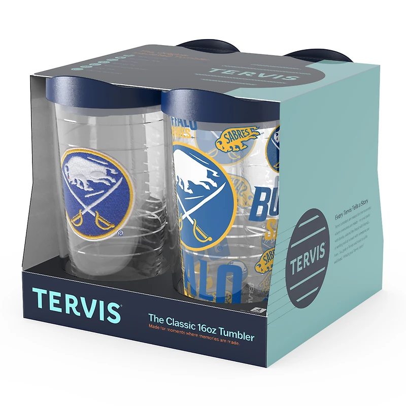 Tervis Buffalo Sabres Four-Pack 16oz. Classic Tumbler Set