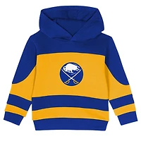 Ensemble sweat à capuche et pantalon de survêtement en polaire Puck Hero pour tout-petits Royal/Gold Buffalo Sabres