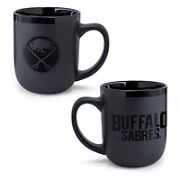 WinCraft Buffalo Sabres 17oz. Black Tonal Ceramic Mug
