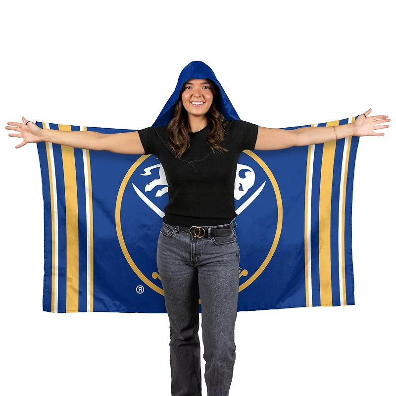 Drapeau à capuche WinCraft Buffalo Sabres 3' x 5'
