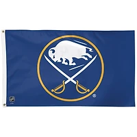 WinCraft Buffalo Sabres Drapeau unilatéral avec logo 3 pi x 5 pi