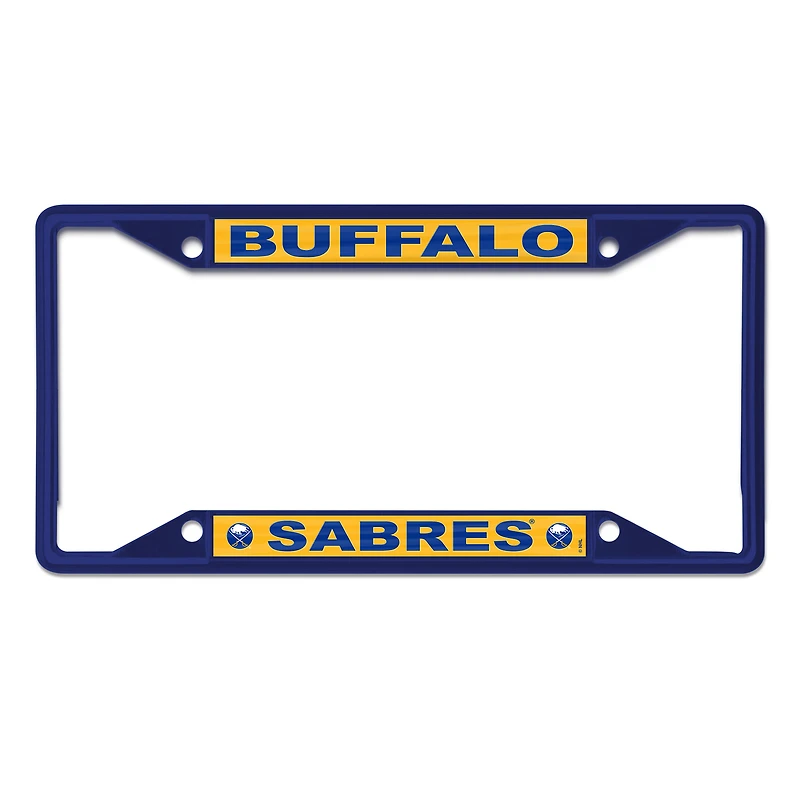 Cadre de plaque d'immatriculation couleur chrome WinCraft Buffalo Sabres