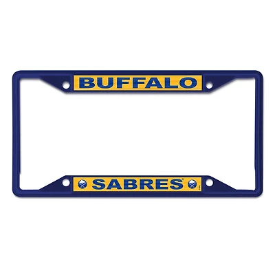 Cadre de plaque d'immatriculation couleur chrome WinCraft Buffalo Sabres