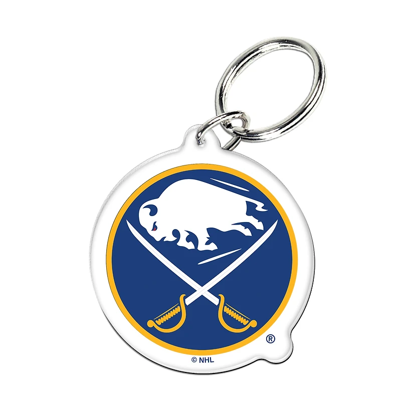 WinCraft Buffalo Sabres Premium Acrylic Core Key Ring