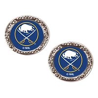 Boucles d'oreilles rondes WinCraft Buffalo Sabres Team