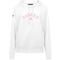 Sweat à capuche imprimé fête des mères pour femme Levelwear White Buffalo Sabres