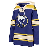 Women's '47  Royal Buffalo Sabres Superior Lacer Pullover Hoodie